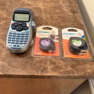 Dymo Letratag 100H Handheld Thermal Label Maker with Label Refills *TESTED*